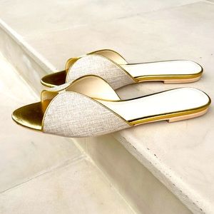 NWT Vita Grace Amalfi Linen Sandal